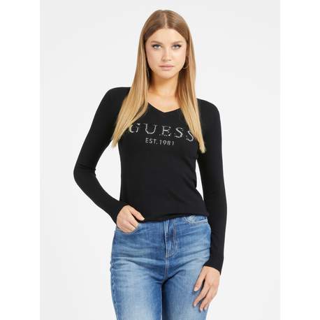 GUESS JERSEY W3BR24Z2NQ2_NG NEGRO (W)