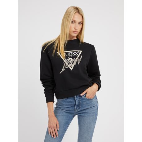GUESS SUDADERA W3YQ01KB683_NG NEGRO (W)