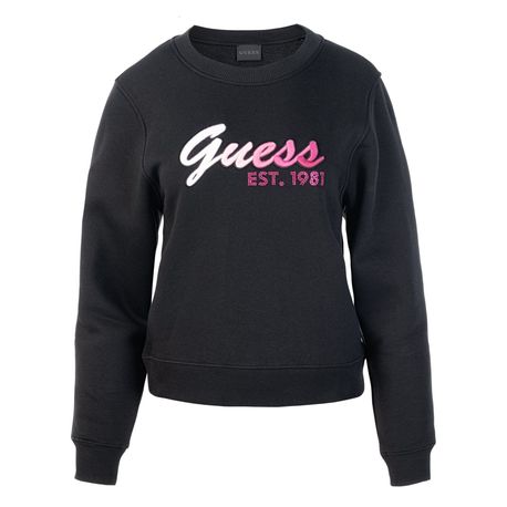 GUESS SUDADERA W3YQ11K9Z21_NG NEGRO (W)